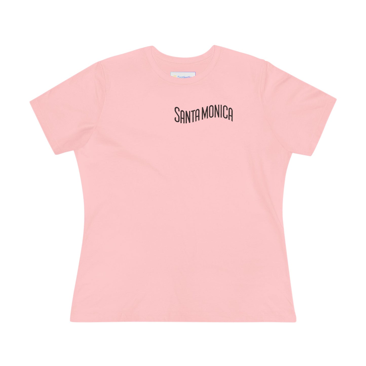 Vibrant Santa Monica Women's Cotton Tee