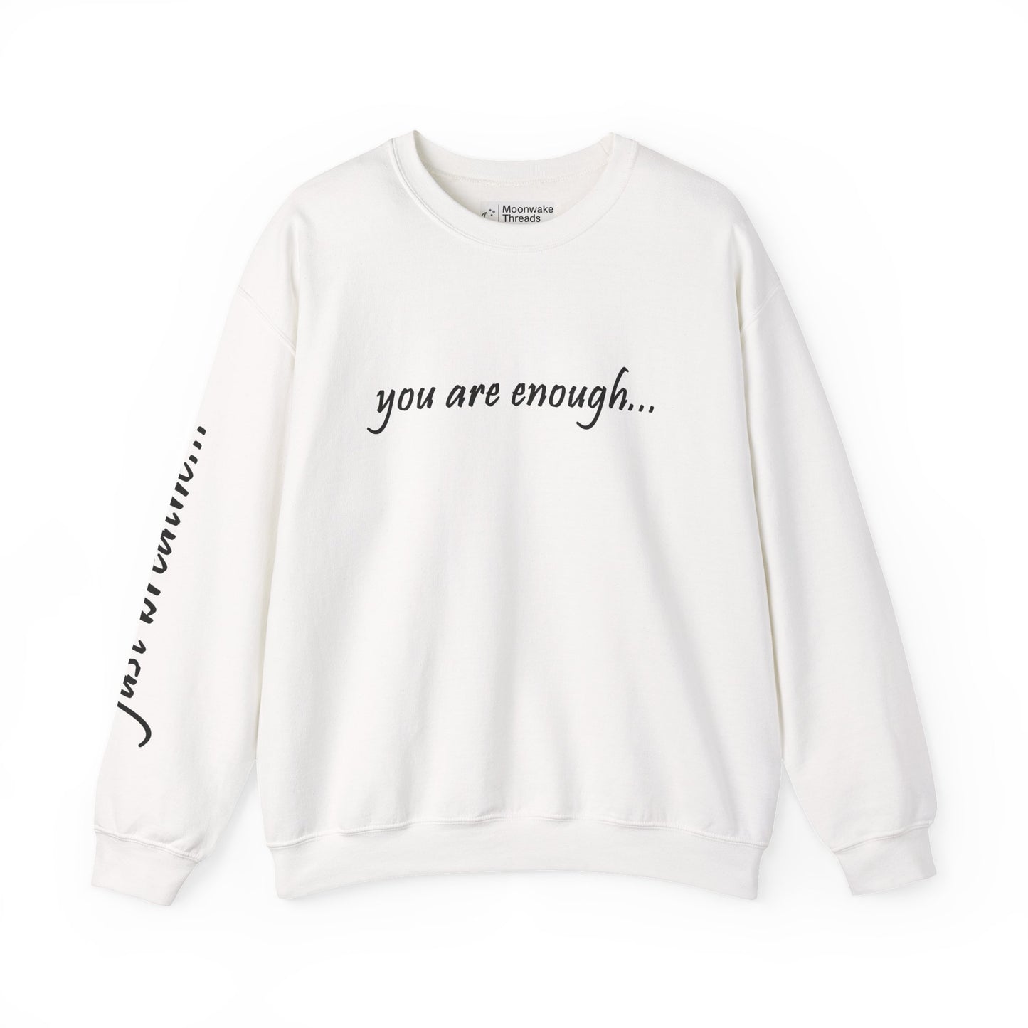 You Are Enough - Mental Health Awareness Heavy Blend Crewneck Sweatshirt