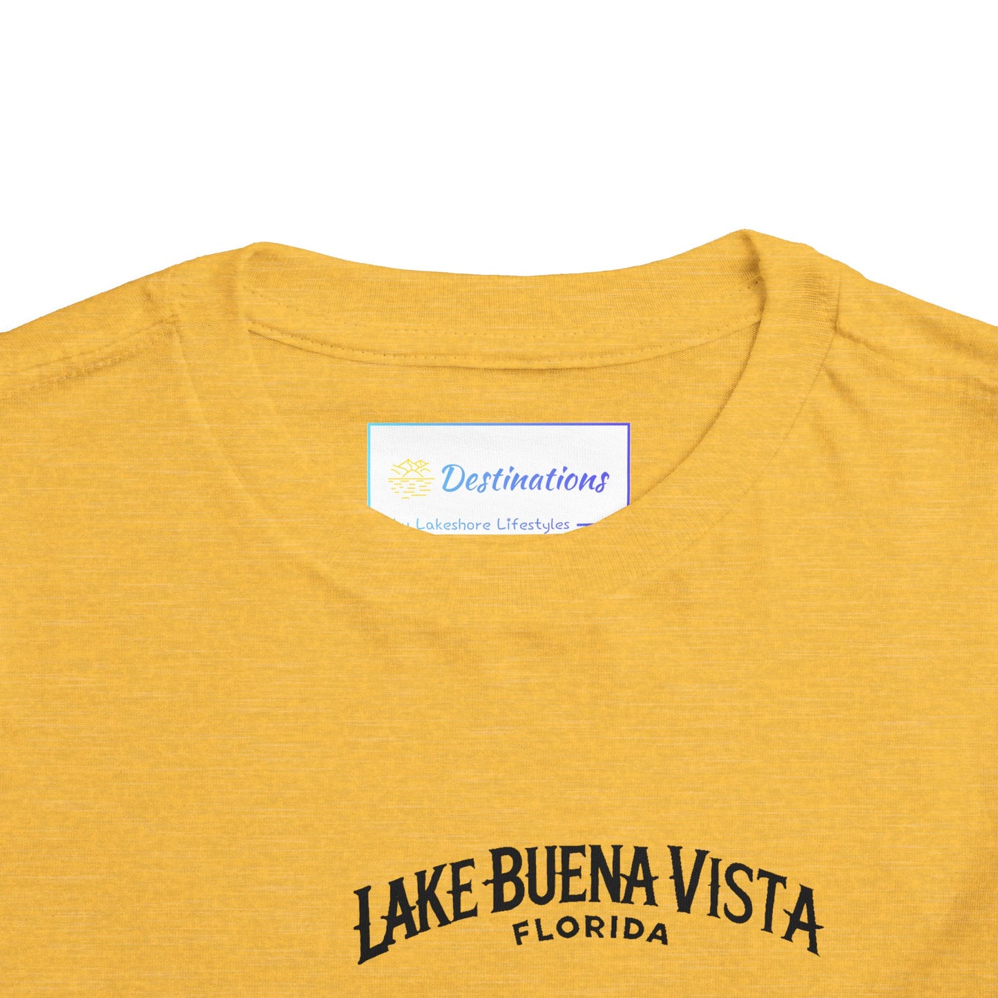 Adventurous Lake Buena Vista Unisex Toddler Short Sleeve Tee
