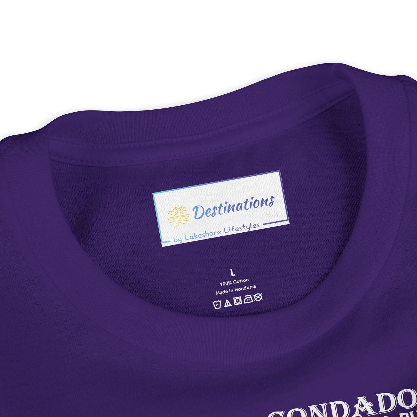 Coastal Vibes Condado Beach Unisex Youth Short Sleeve Tee
