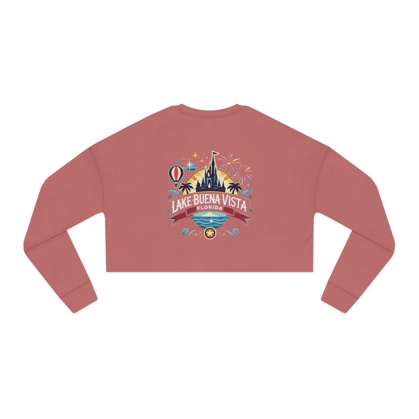 Adventurous Lake Buena Vista Women's Cropped Sweatshirt