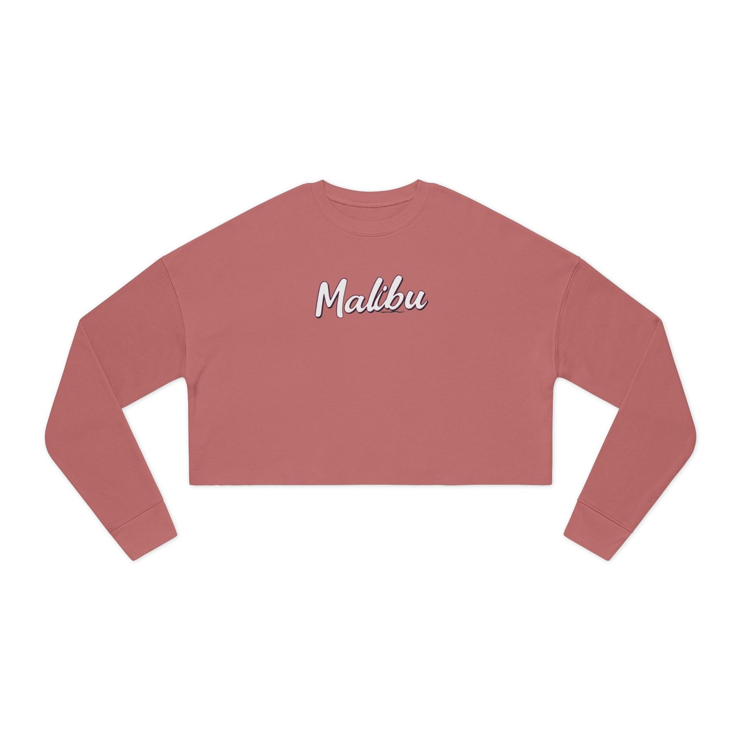 Retro Malibu Women's Cropped Sweatshirt