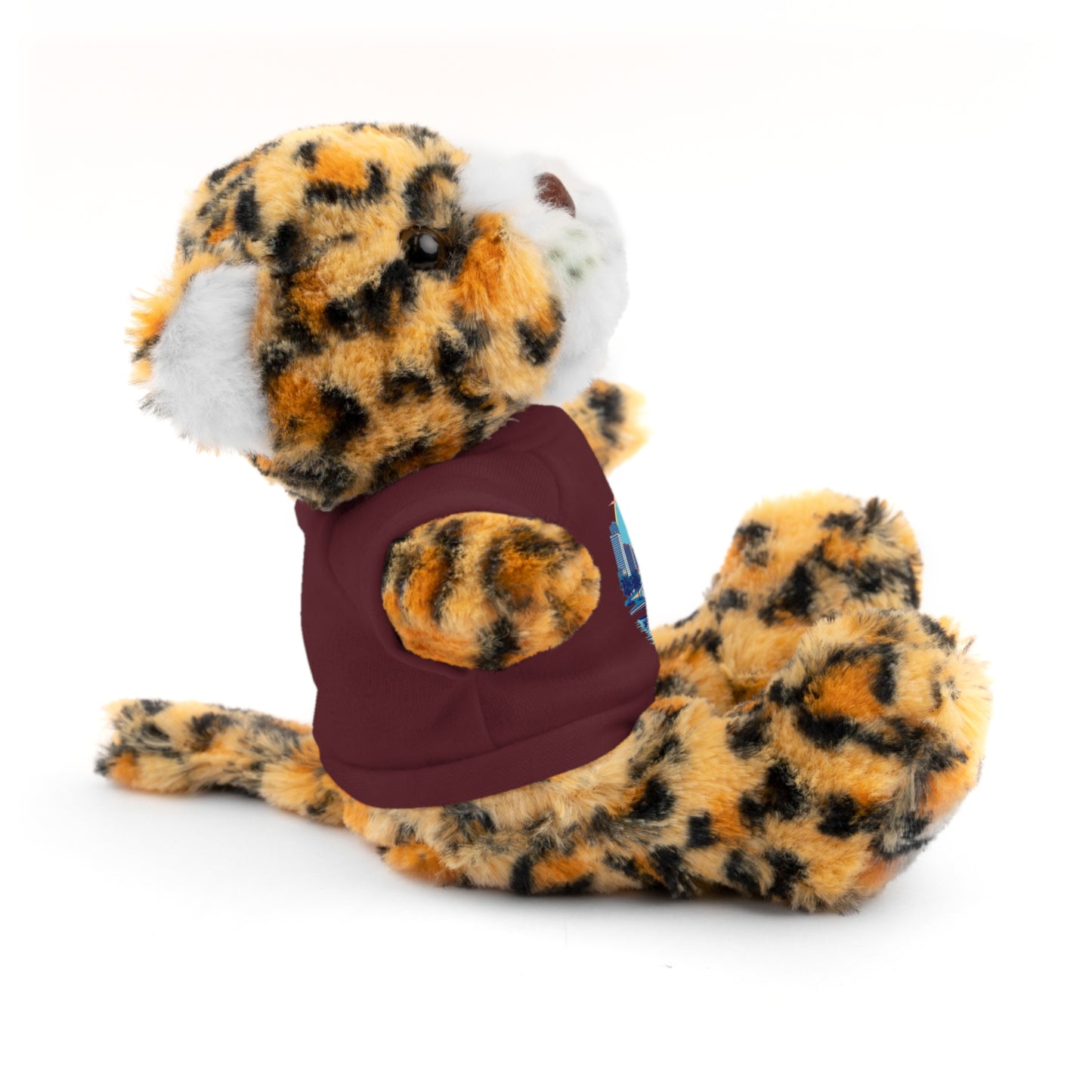 Retro Chicago Sunset Stuffed Animals with Tee