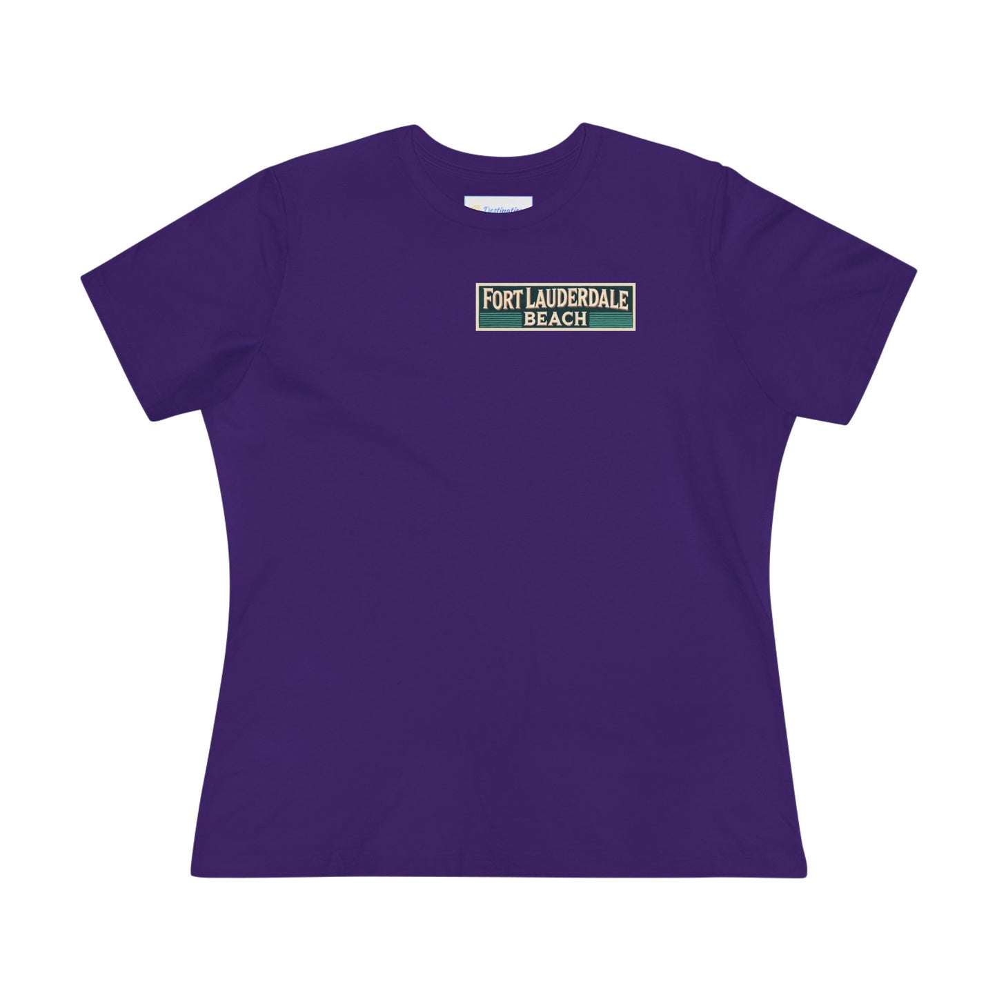 Vintage Fort Lauderdale Women's Cotton Tee