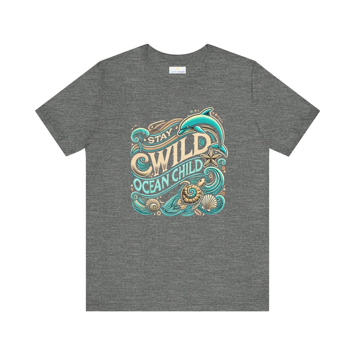 Stay Wild, Ocean Child Short Sleeve Tee