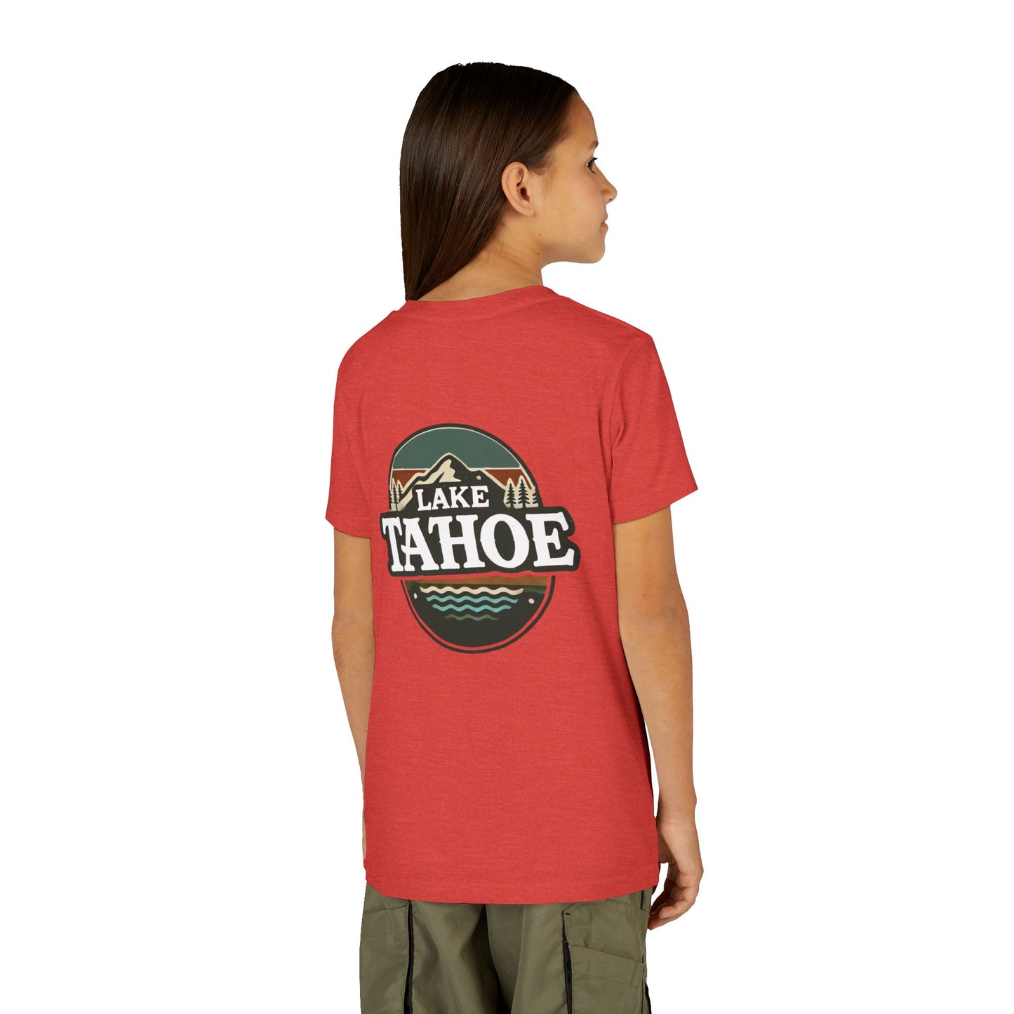 Vintage Lake Tahoe Unisex Youth Short Sleeve Tee
