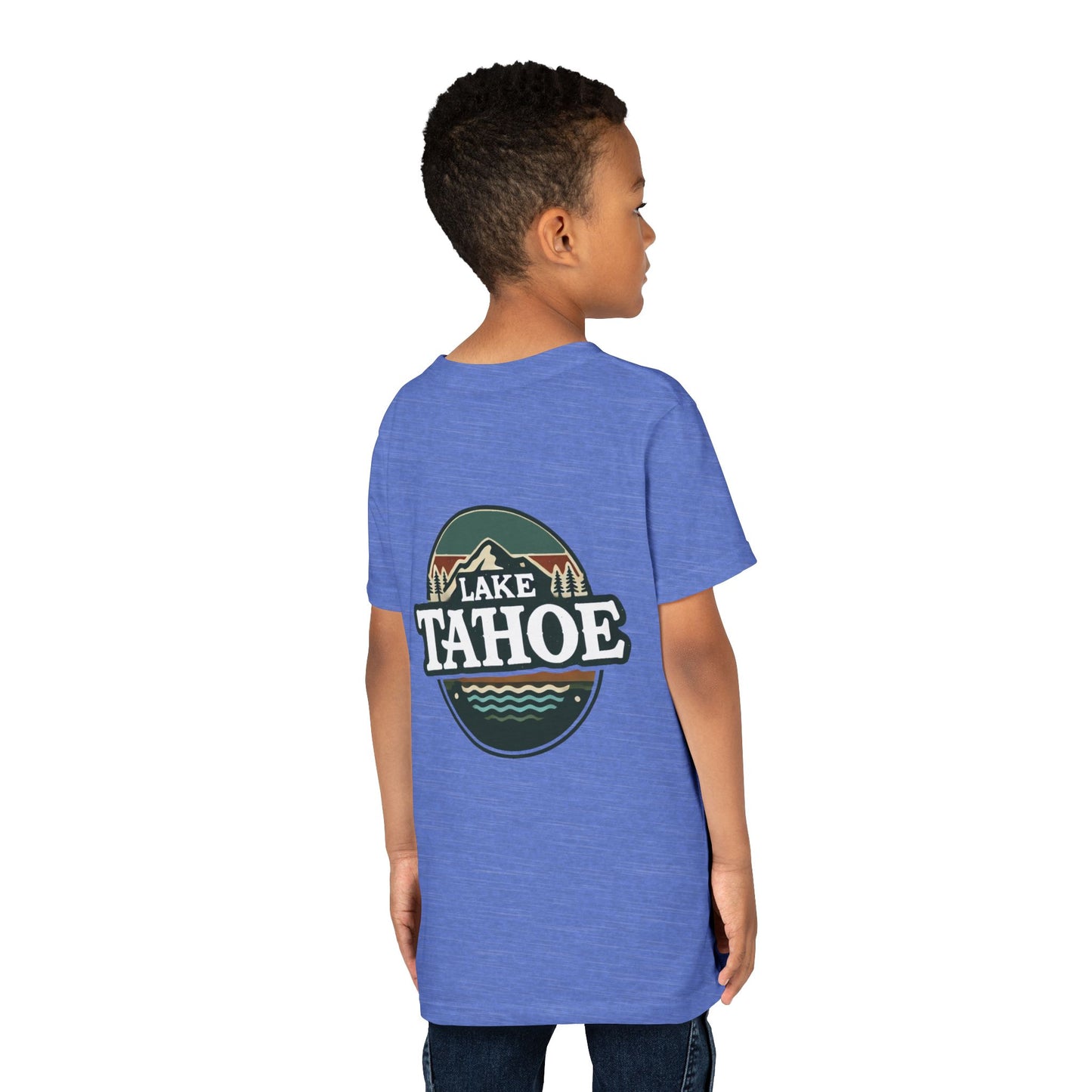 Vintage Lake Tahoe Unisex Youth Short Sleeve Tee
