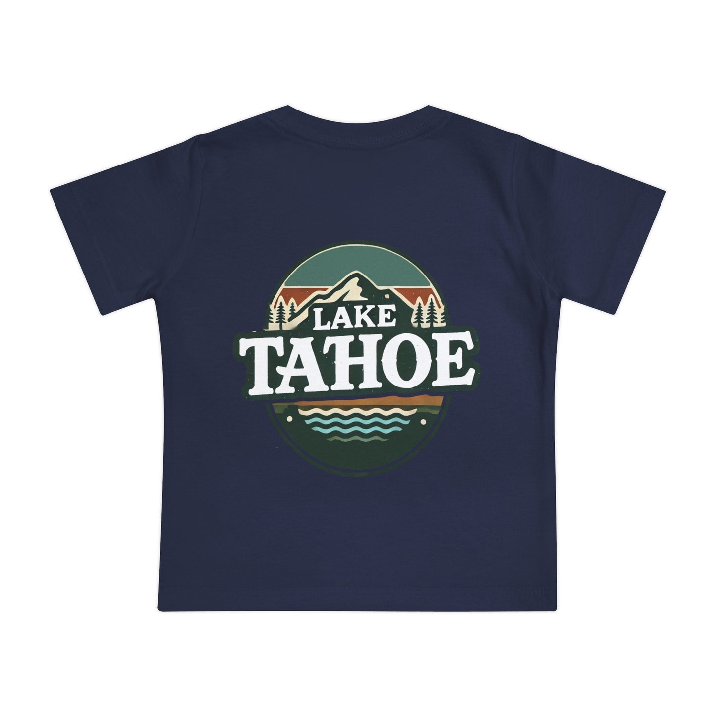 Vintage Lake Tahoe Unisex Baby Short Sleeve T-Shirt