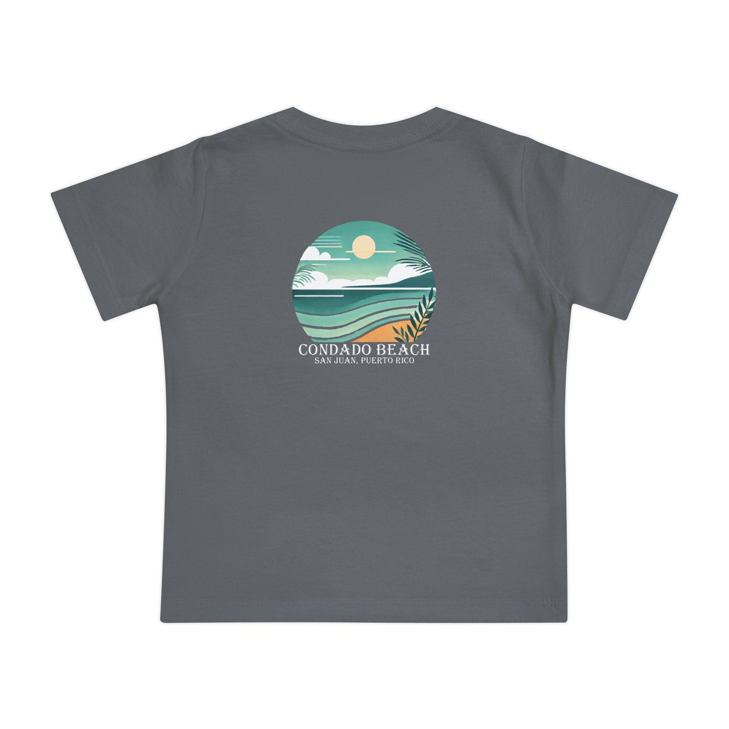 Coastal Vibes Condado Beach Unisex Baby Short Sleeve T-Shirt