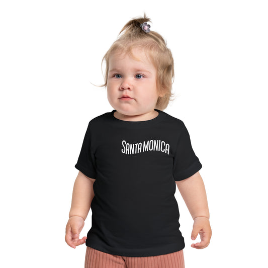 Vibrant Santa Monica Unisex Baby Short Sleeve T-Shirt