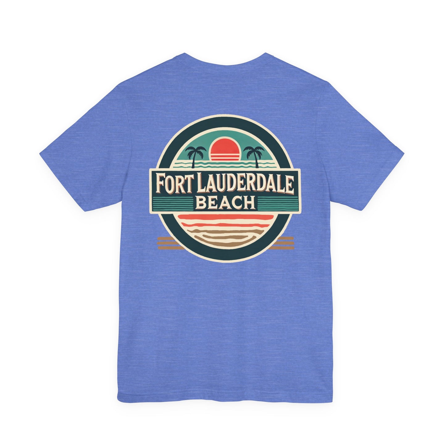 Vintage Fort Lauderdale Unisex Jersey Short Sleeve Tee