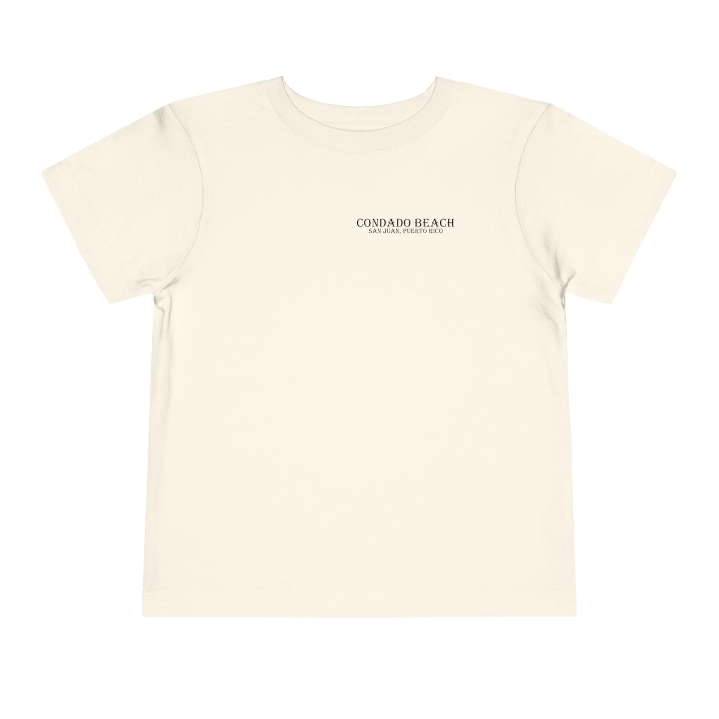 Coastal Vibes Condado Beach Unisex Toddler Short Sleeve Tee
