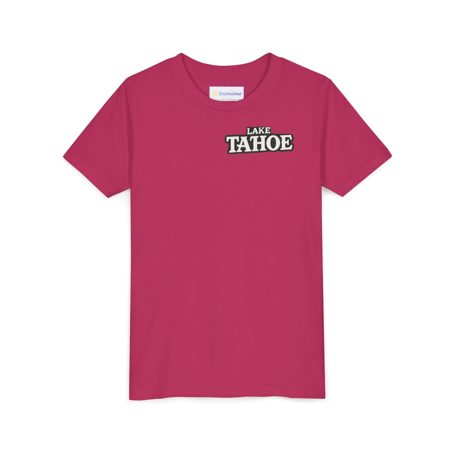 Vintage Lake Tahoe Unisex Youth Short Sleeve Tee