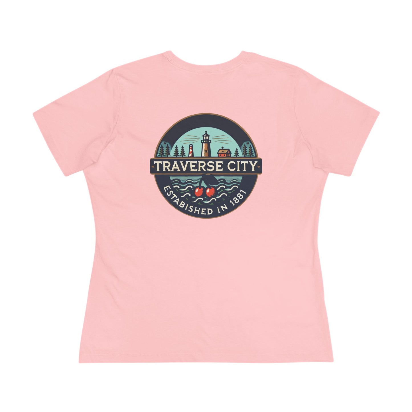 Vintage Traverse City Women's Cotton Tee
