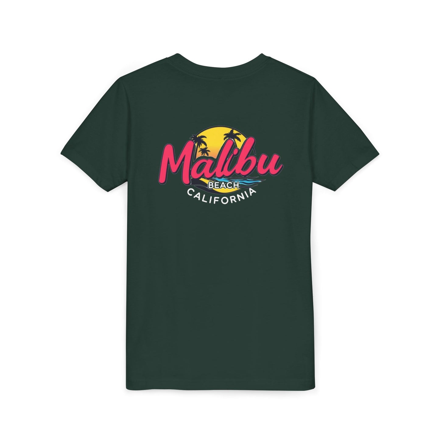 Retro Malibu Unisex Youth Short Sleeve Tee