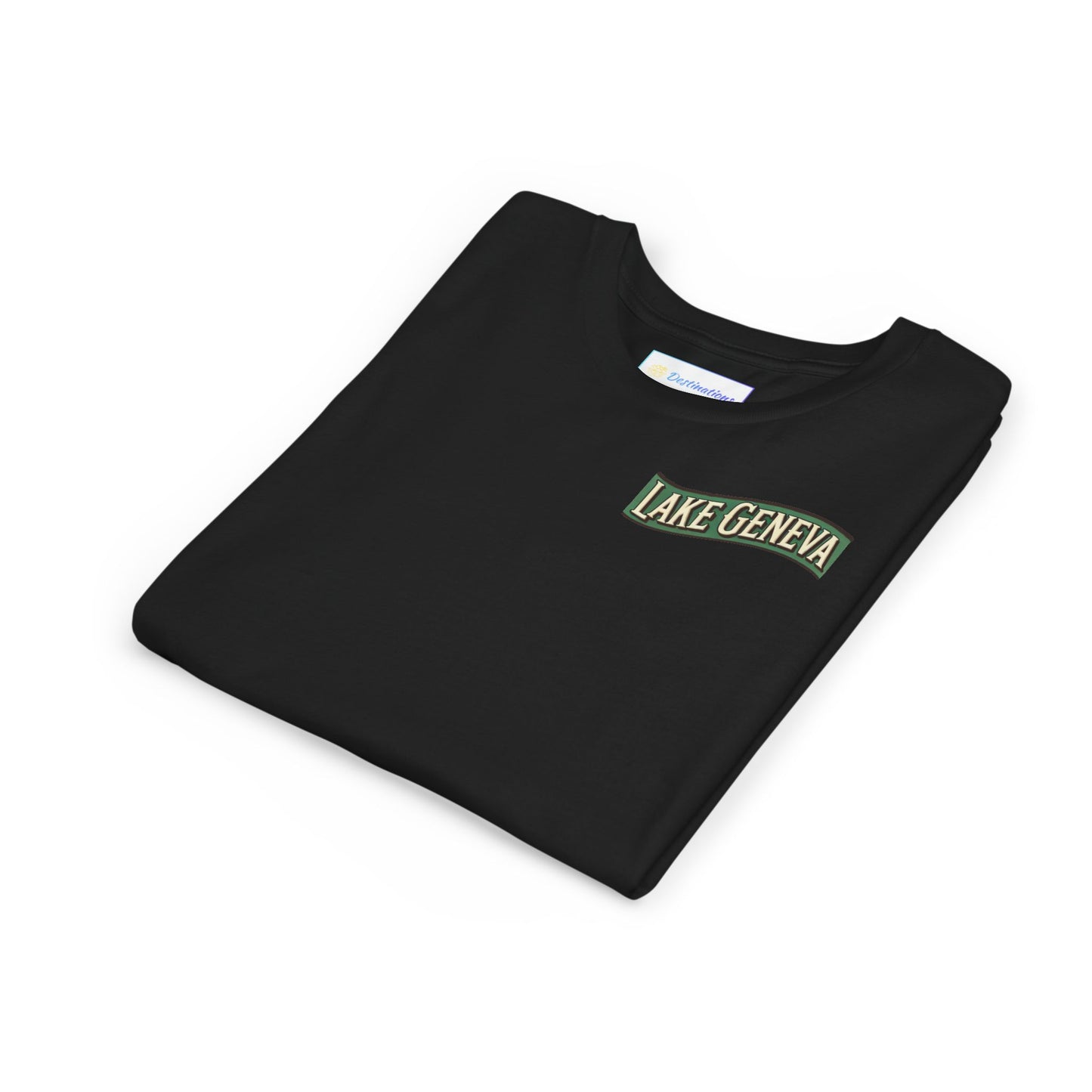 Retro Lake Geneva Unisex Youth Short Sleeve Tee