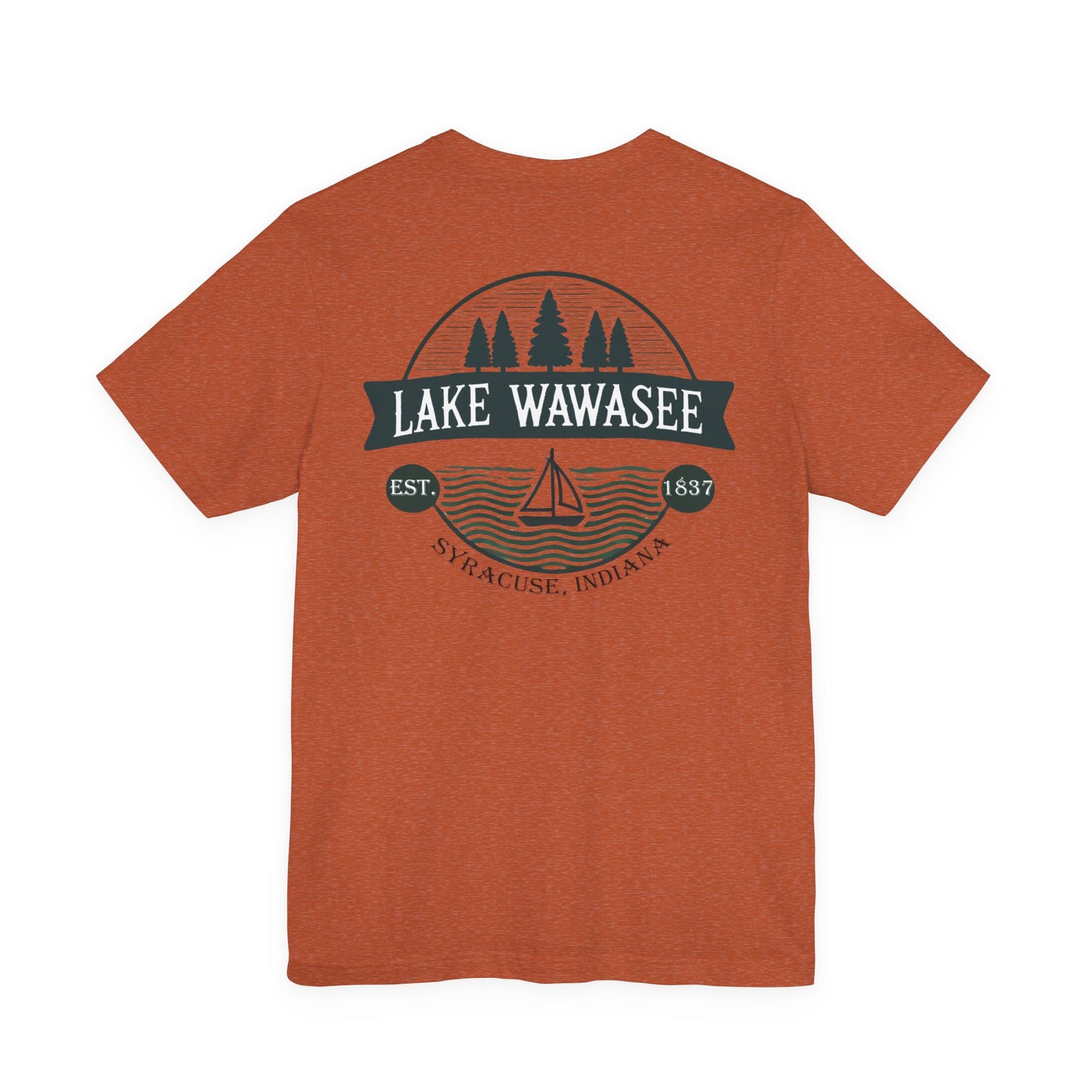 Vintage Lake Wawasee Unisex Jersey Short Sleeve Tee