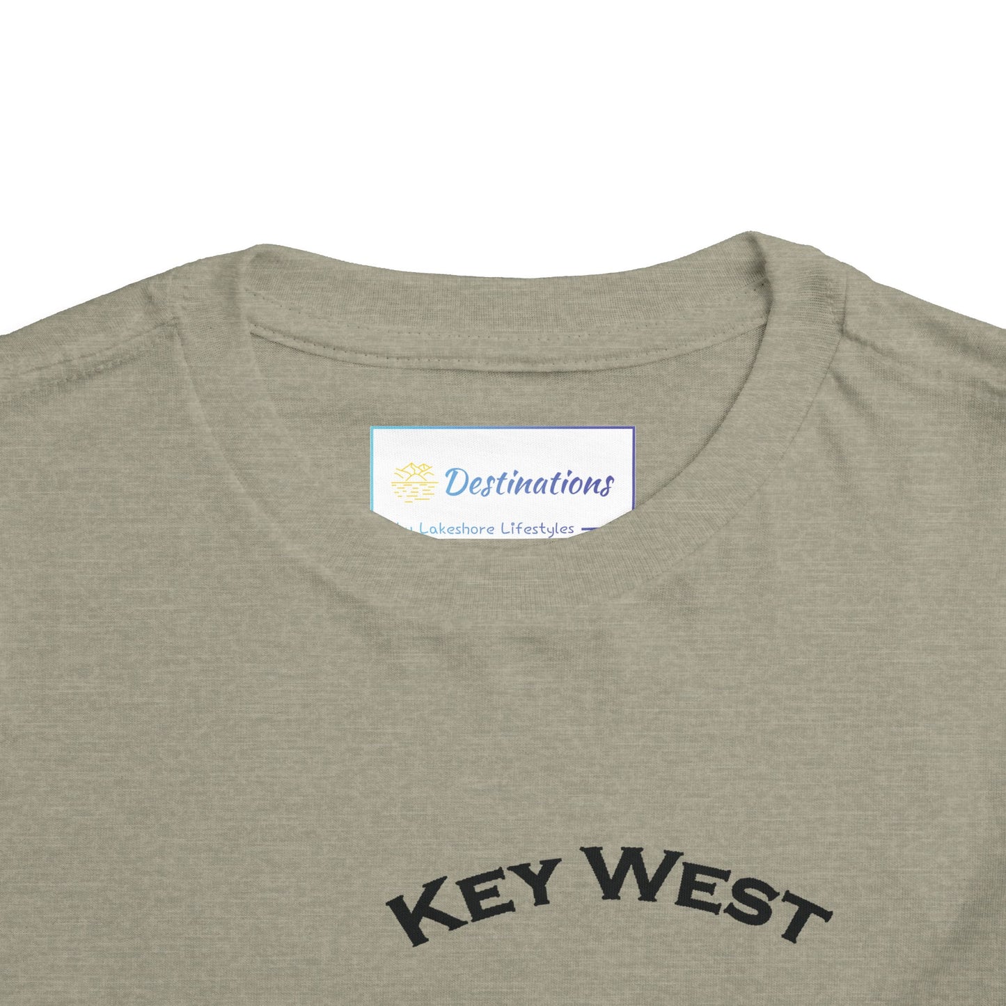 Vibrant Key West Unisex Toddler Short Sleeve Tee