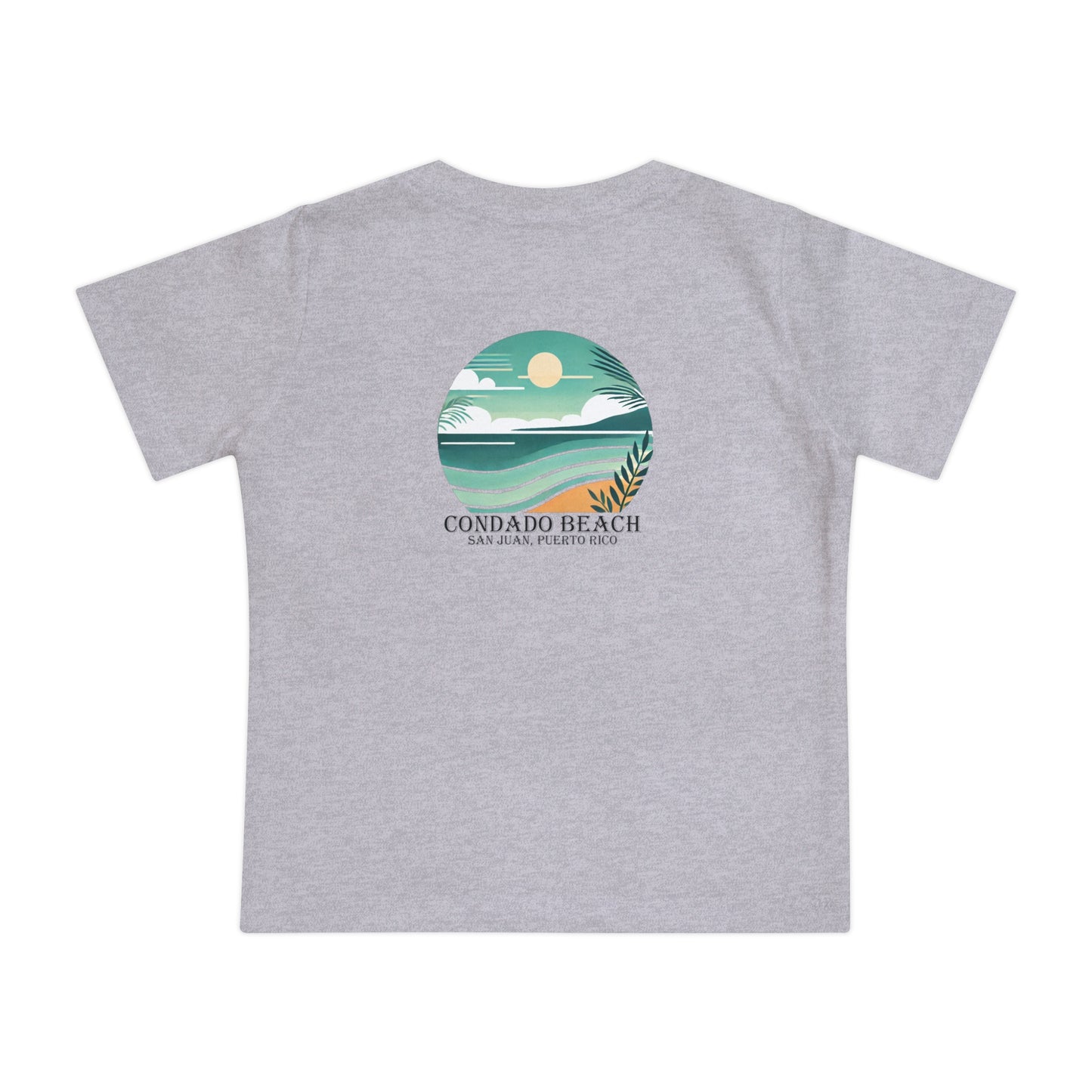 Coastal Vibes Condado Beach Unisex Baby Short Sleeve T-Shirt