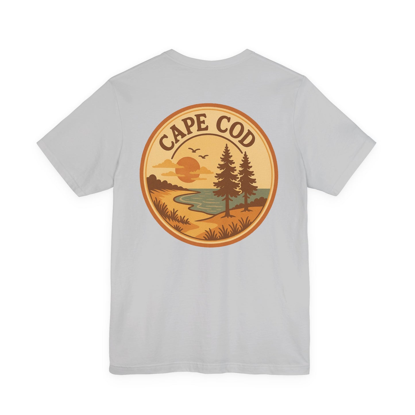 Rustic Cape Cod Unisex Jersey Short Sleeve Tee