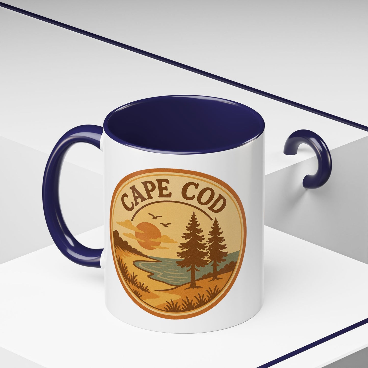 Rustic Cape Cod Accent Coffee Mug