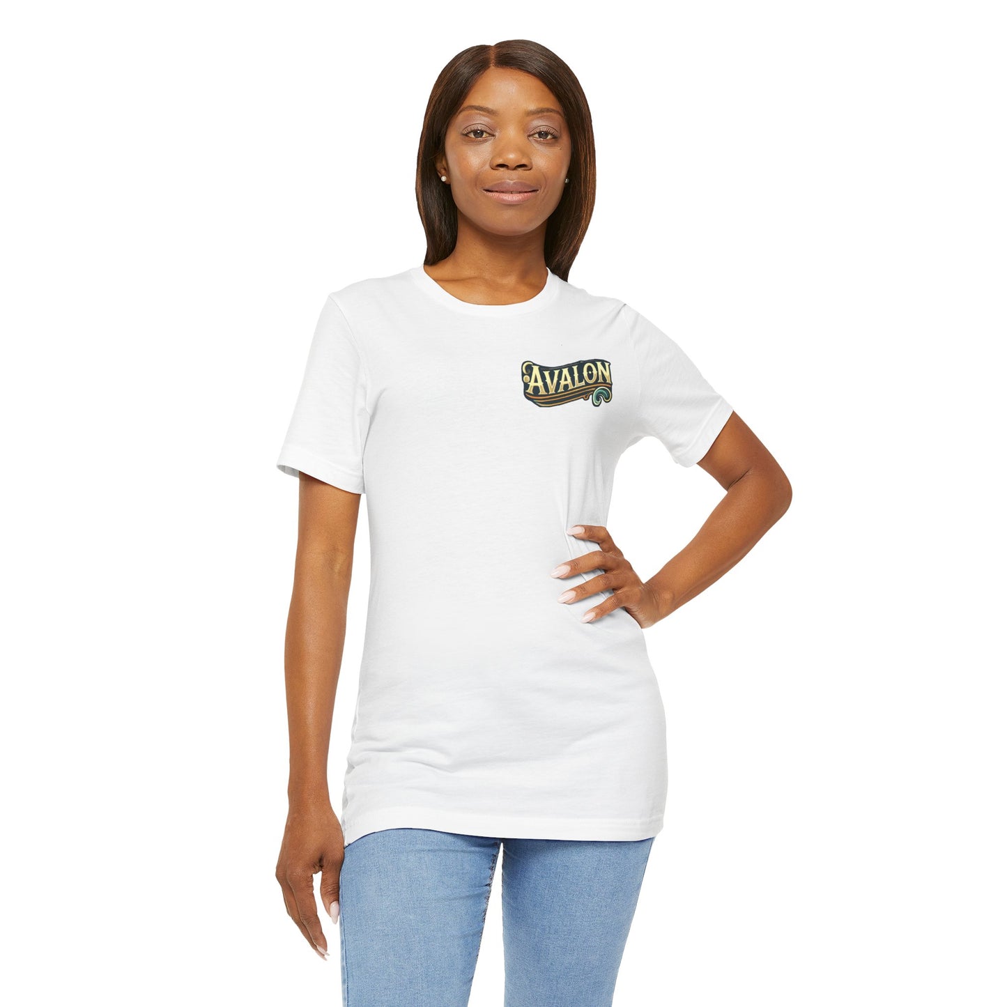 Elegant Avalon Unisex Jersey Short Sleeve Tee