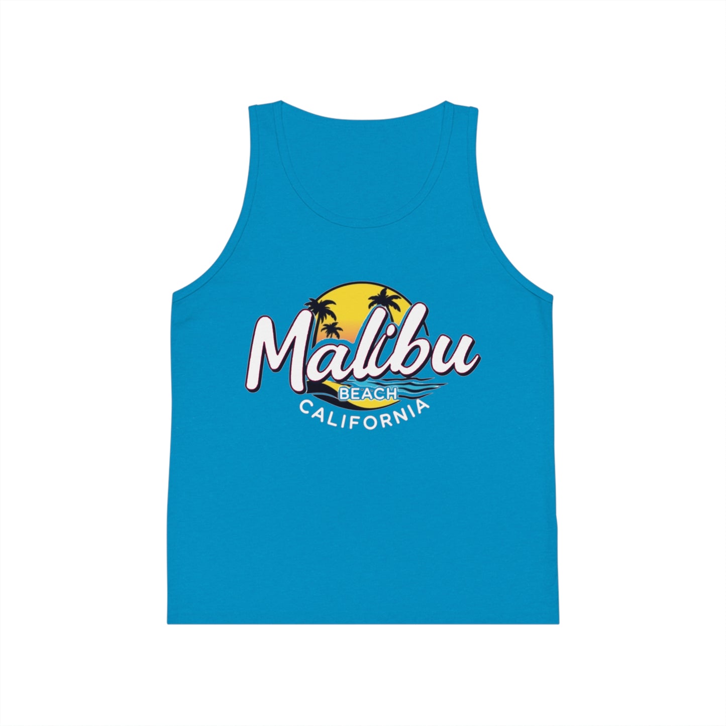 Retro Malibu Unisex Kids Jersey Tank Top