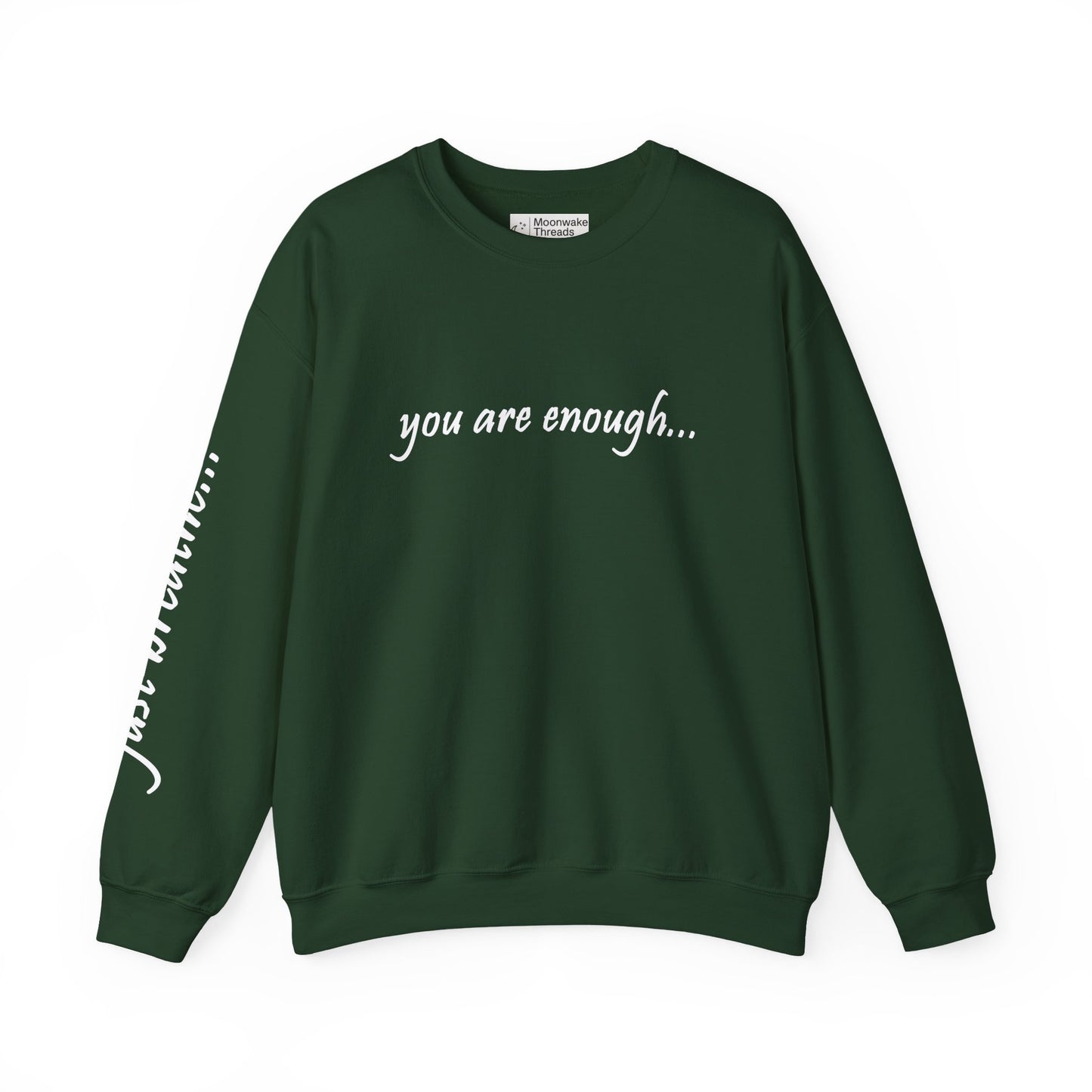 You Are Enough - Mental Health Awareness Heavy Blend Crewneck Sweatshirt