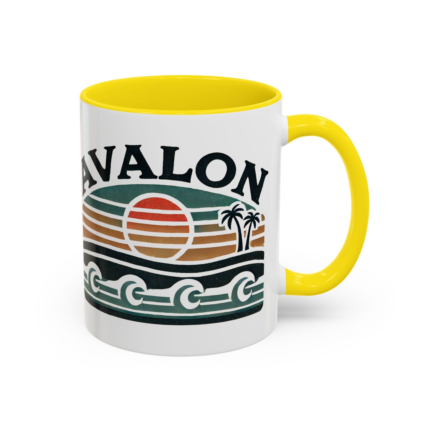 Retro Avalon Accent Coffee Mug