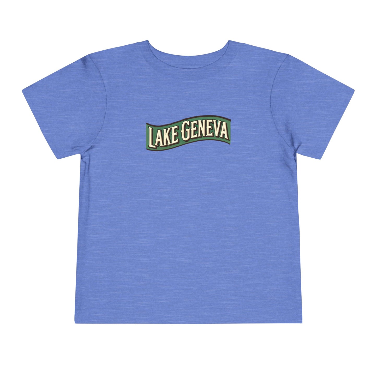 Retro Lake Geneva Unisex Toddler Short Sleeve Tee