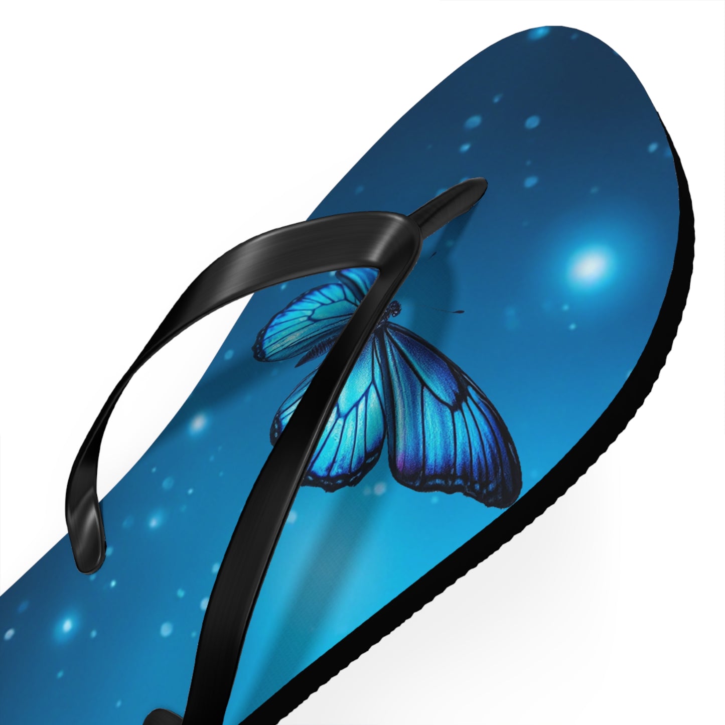 Mystical Butterfly Flip Flops