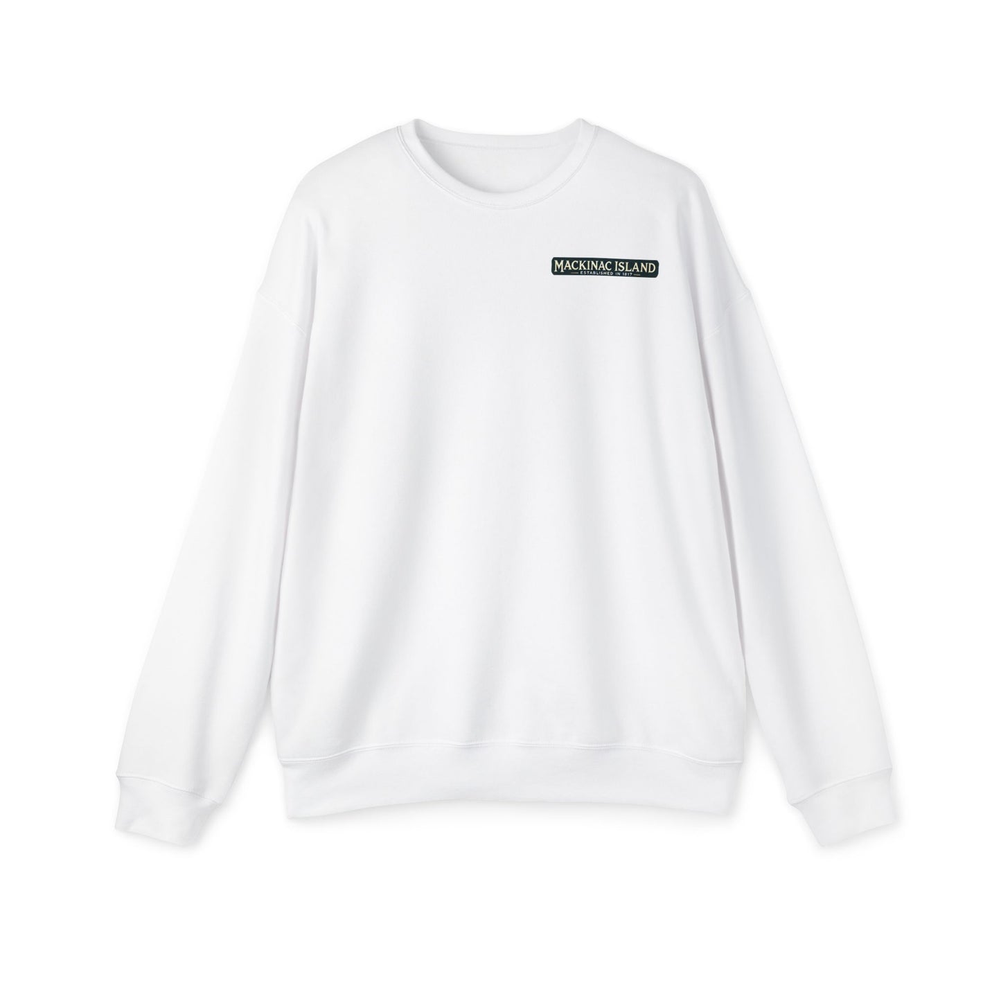 Vintage Mackinac Island Unisex Drop Shoulder Sweatshirt