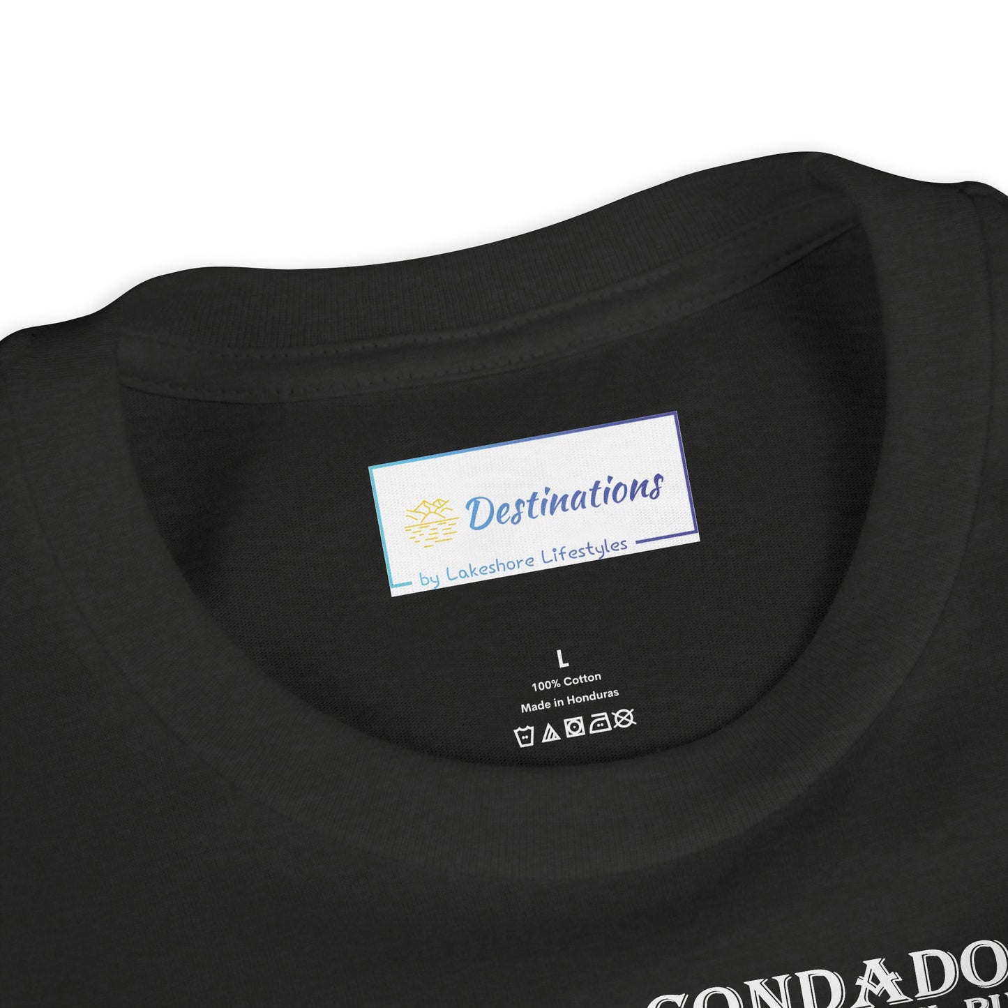 Coastal Vibes Condado Beach Unisex Youth Short Sleeve Tee