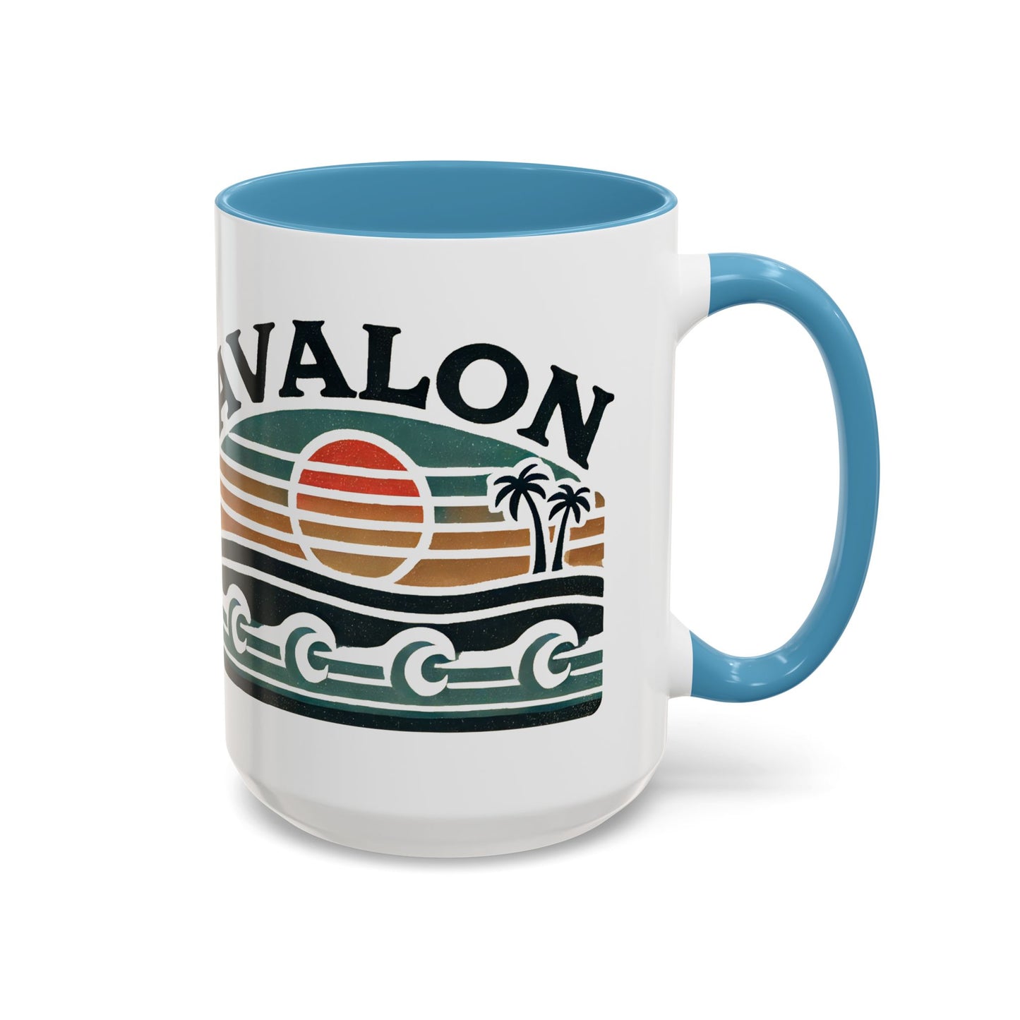 Retro Avalon Accent Coffee Mug