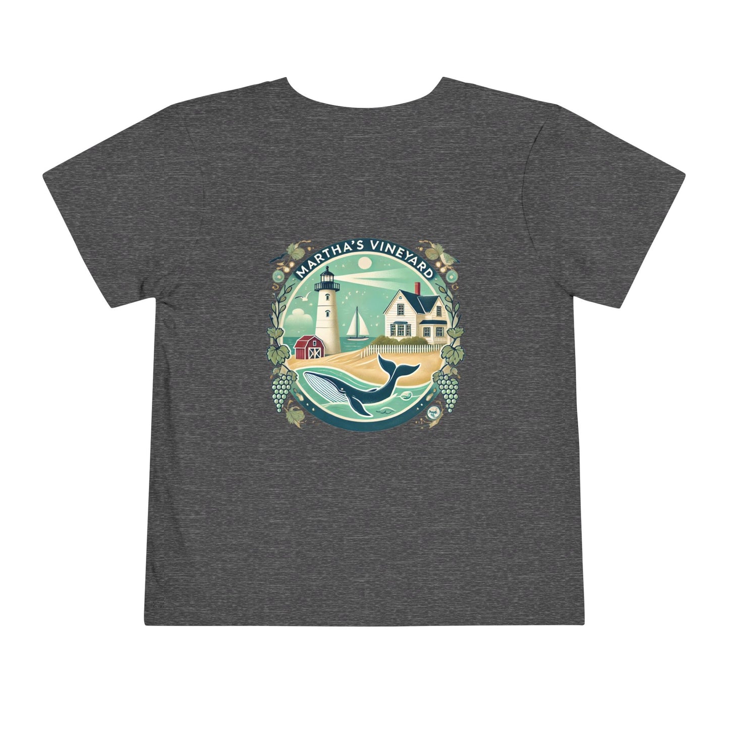 Vintage Martha's Vineyard Unisex Toddler Short Sleeve Tee