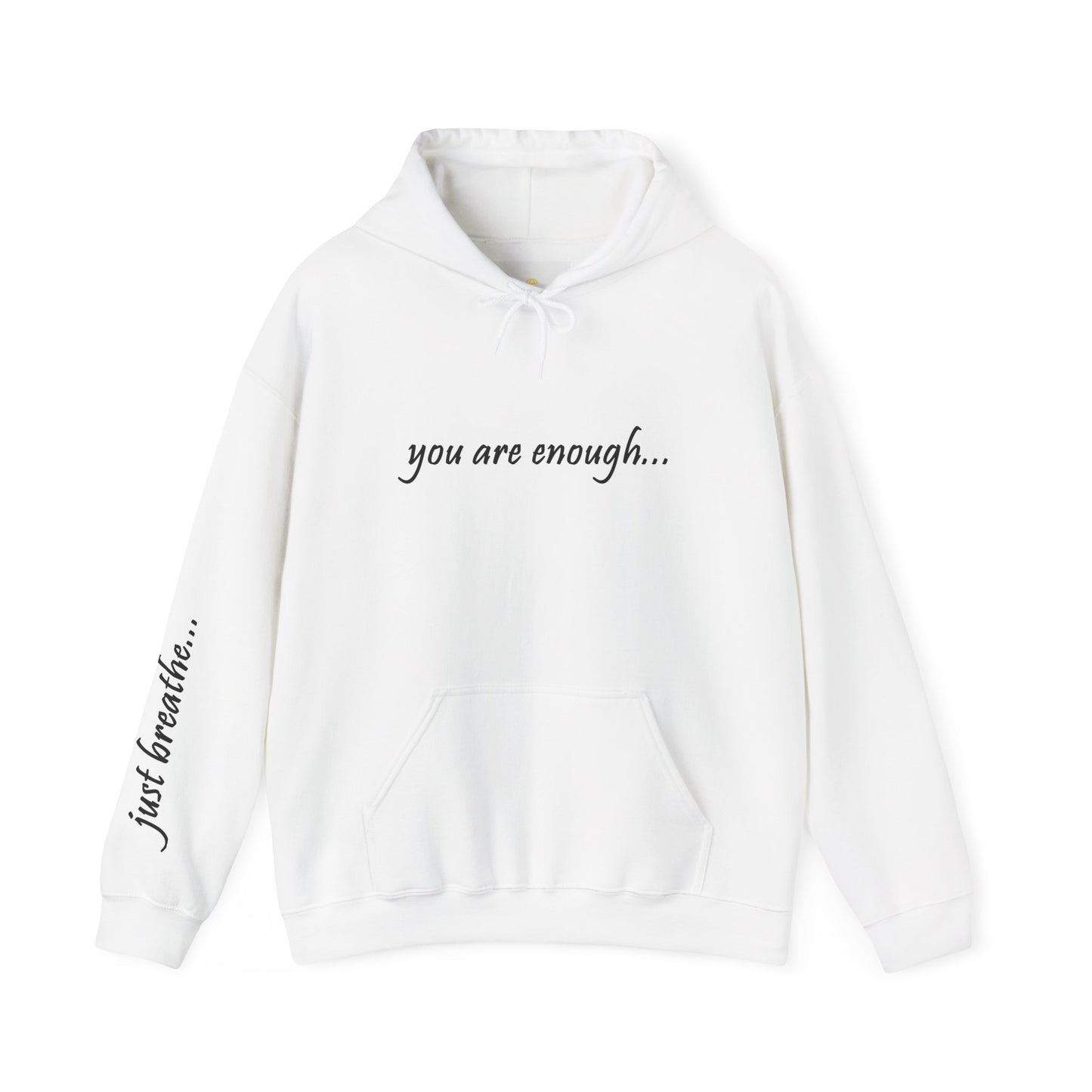 You Are Enough - Mental Health Awareness Cotton Hoodie