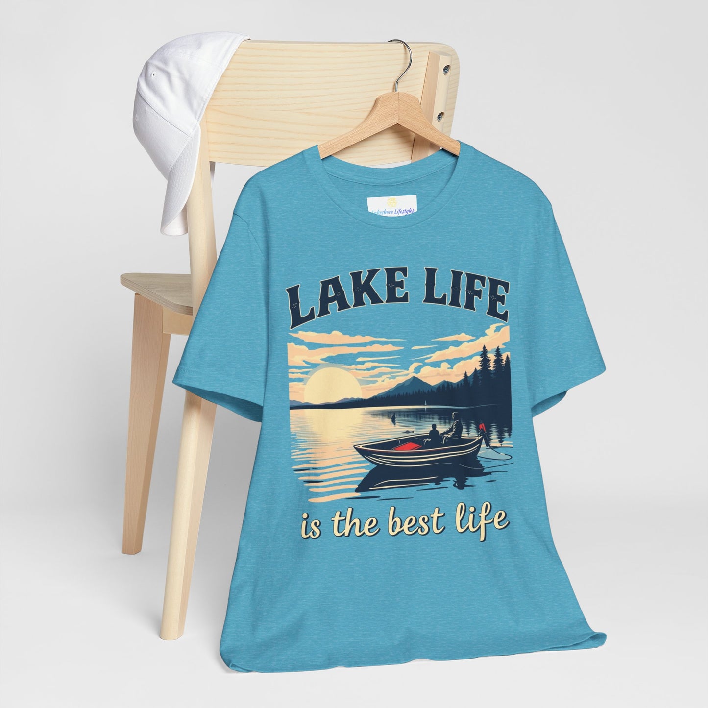 Lake Life is the Best Life Unisex Jersey Short Sleeve Tee