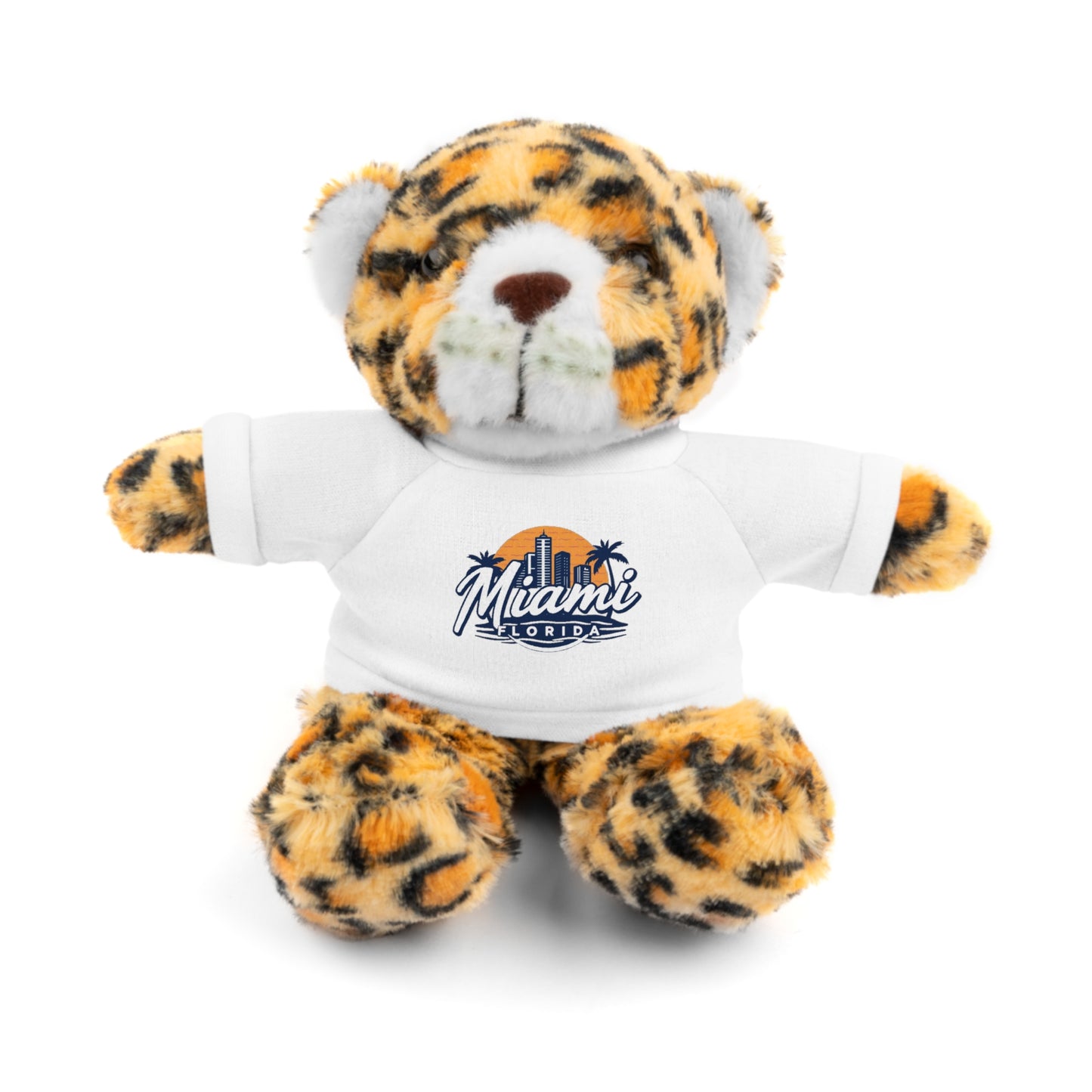 Retro Miami Stuffed Animals with Tee