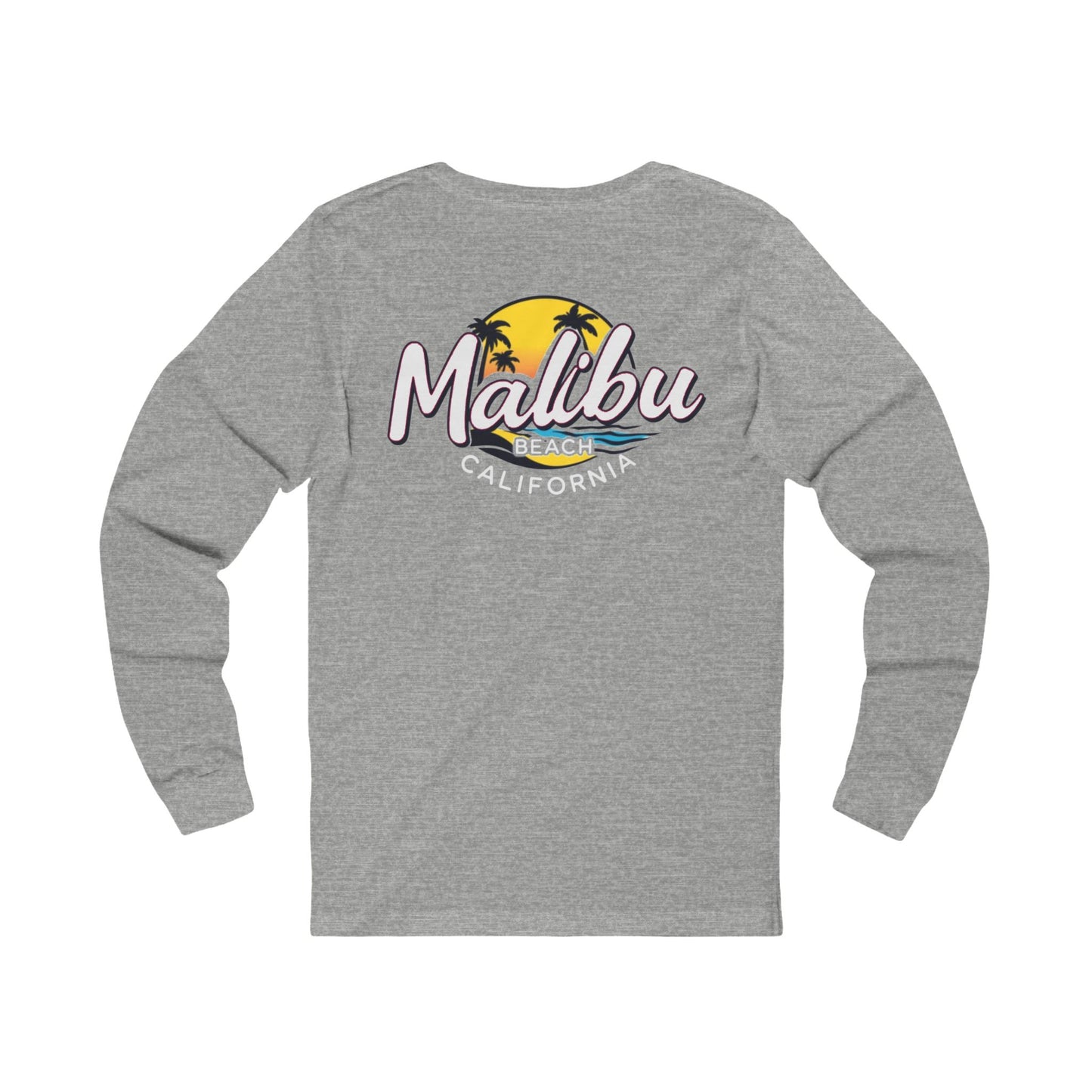 Retro Malibu Unisex Jersey Long Sleeve Tee