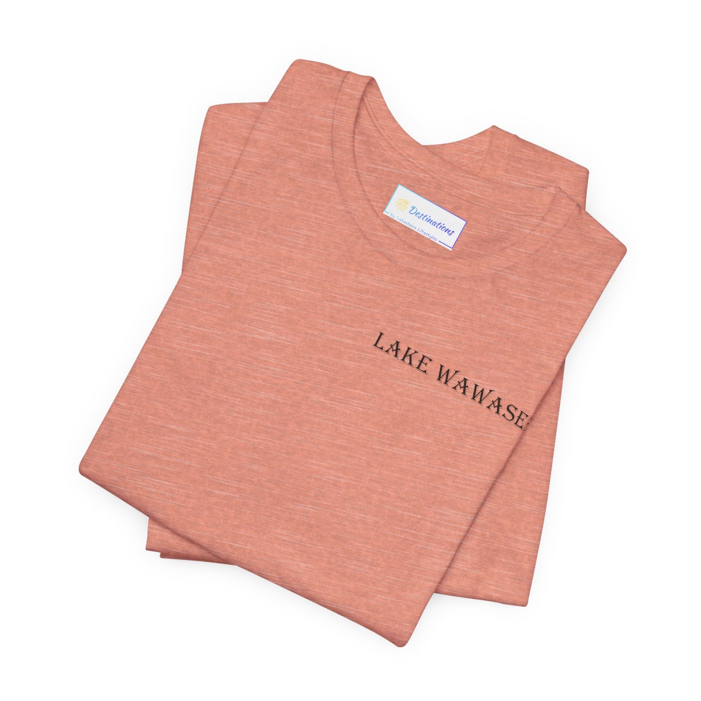 Latitudes Lake Wawasee Unisex Jersey Short Sleeve Tee