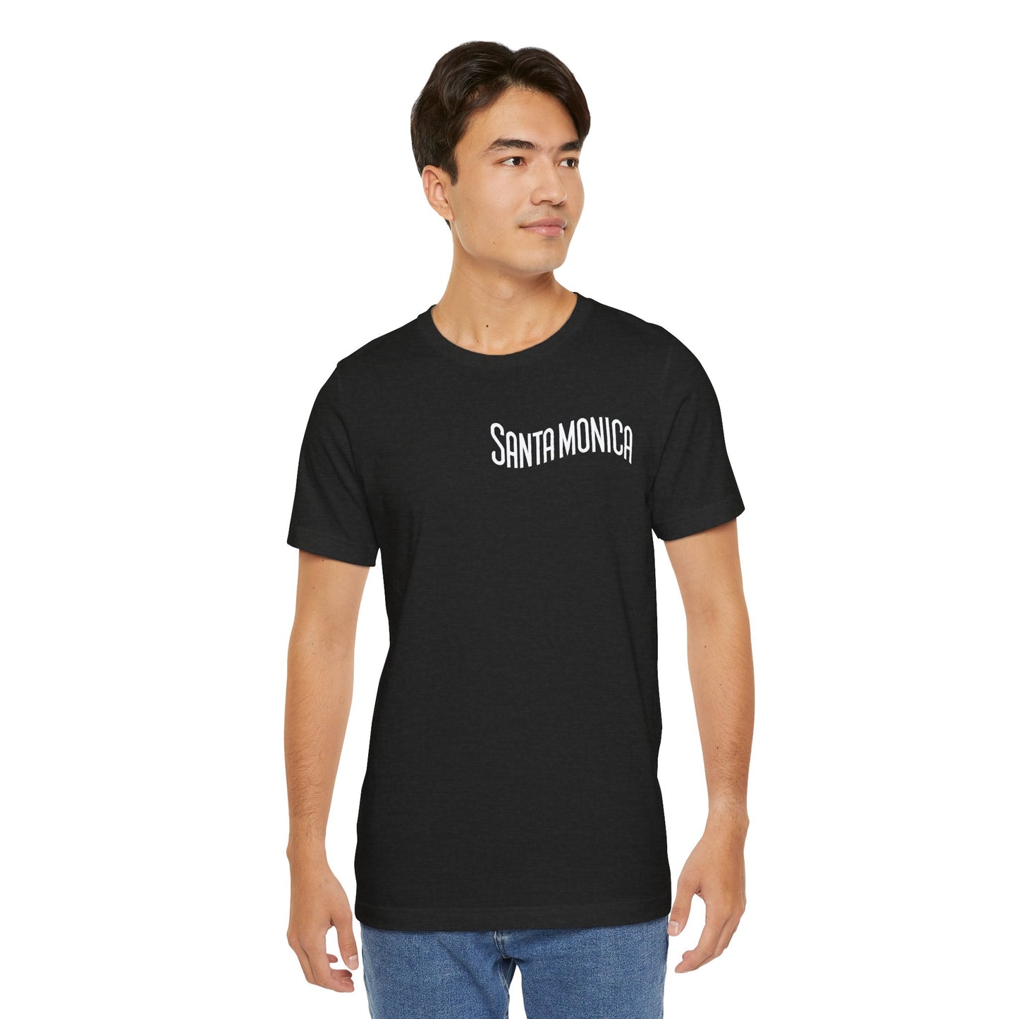 Vibrant Santa Monica Unisex Jersey Short Sleeve Tee