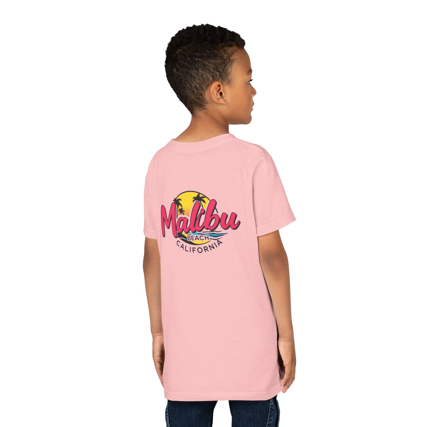 Retro Malibu Unisex Youth Short Sleeve Tee