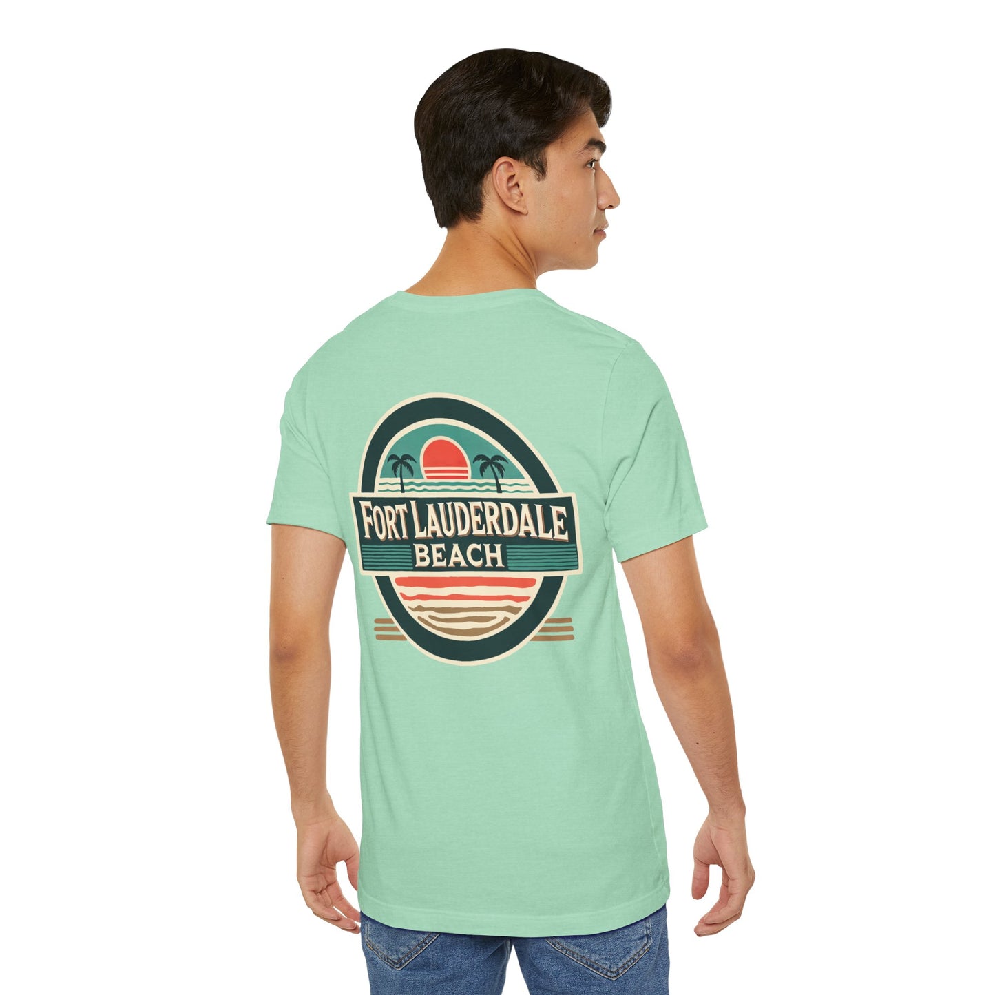 Vintage Fort Lauderdale Unisex Jersey Short Sleeve Tee