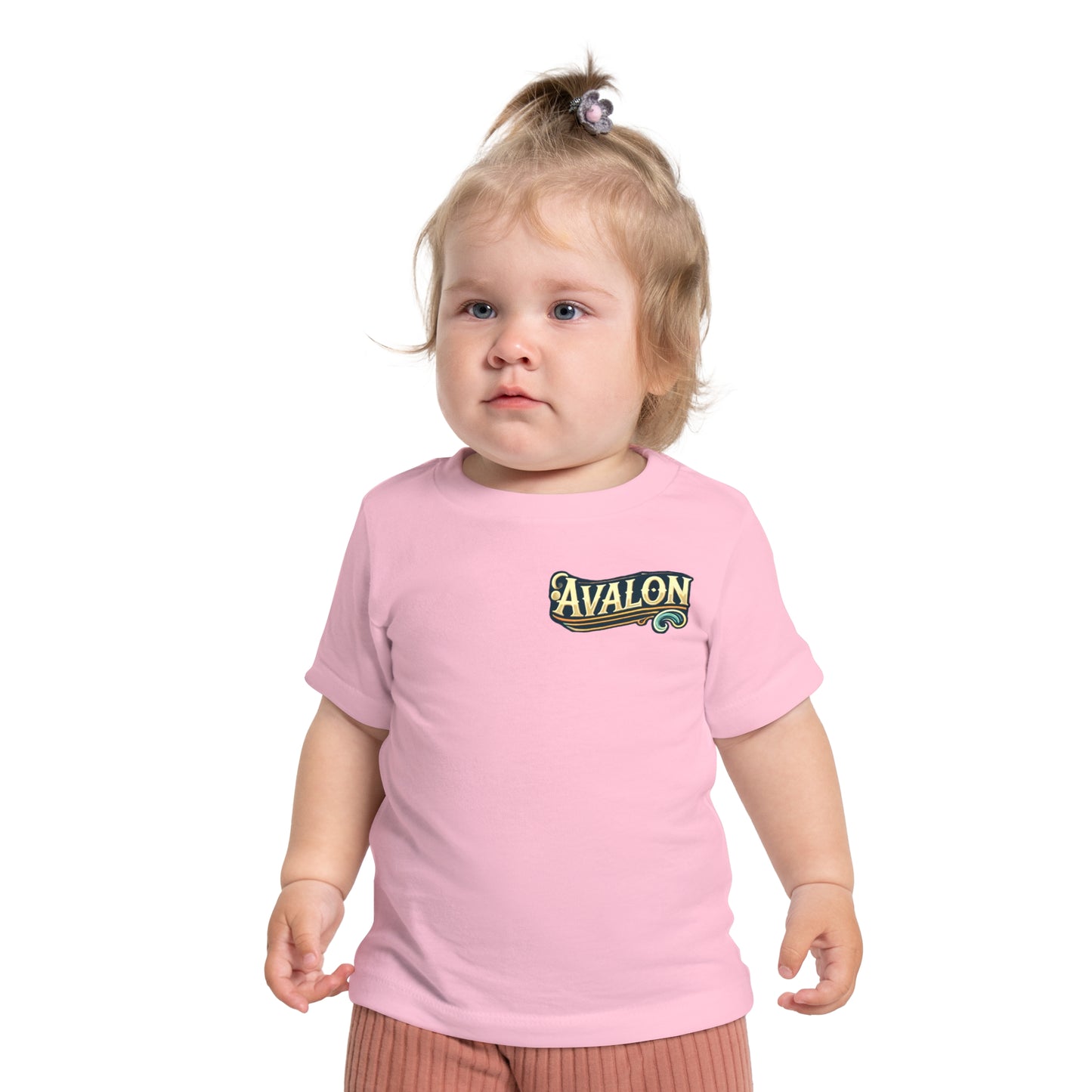 Elegant Avalon Unisex Baby Short Sleeve T-Shirt