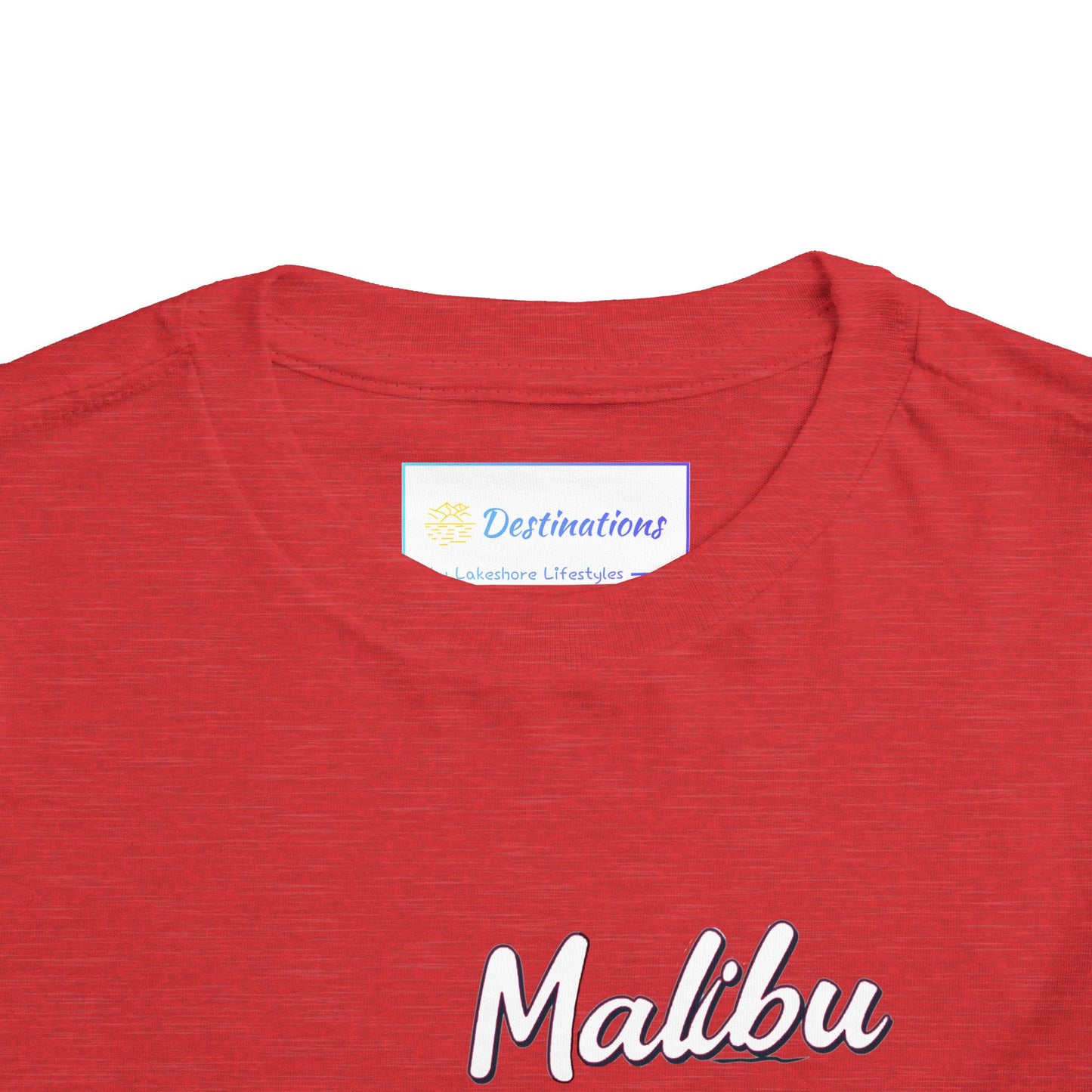 Retro Malibu Unisex Toddler Short Sleeve Tee