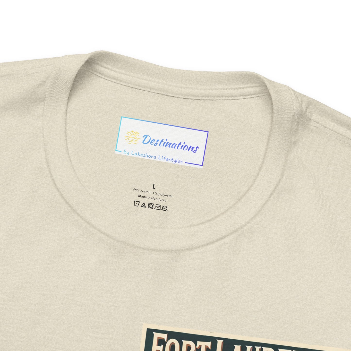 Vintage Fort Lauderdale Unisex Jersey Short Sleeve Tee