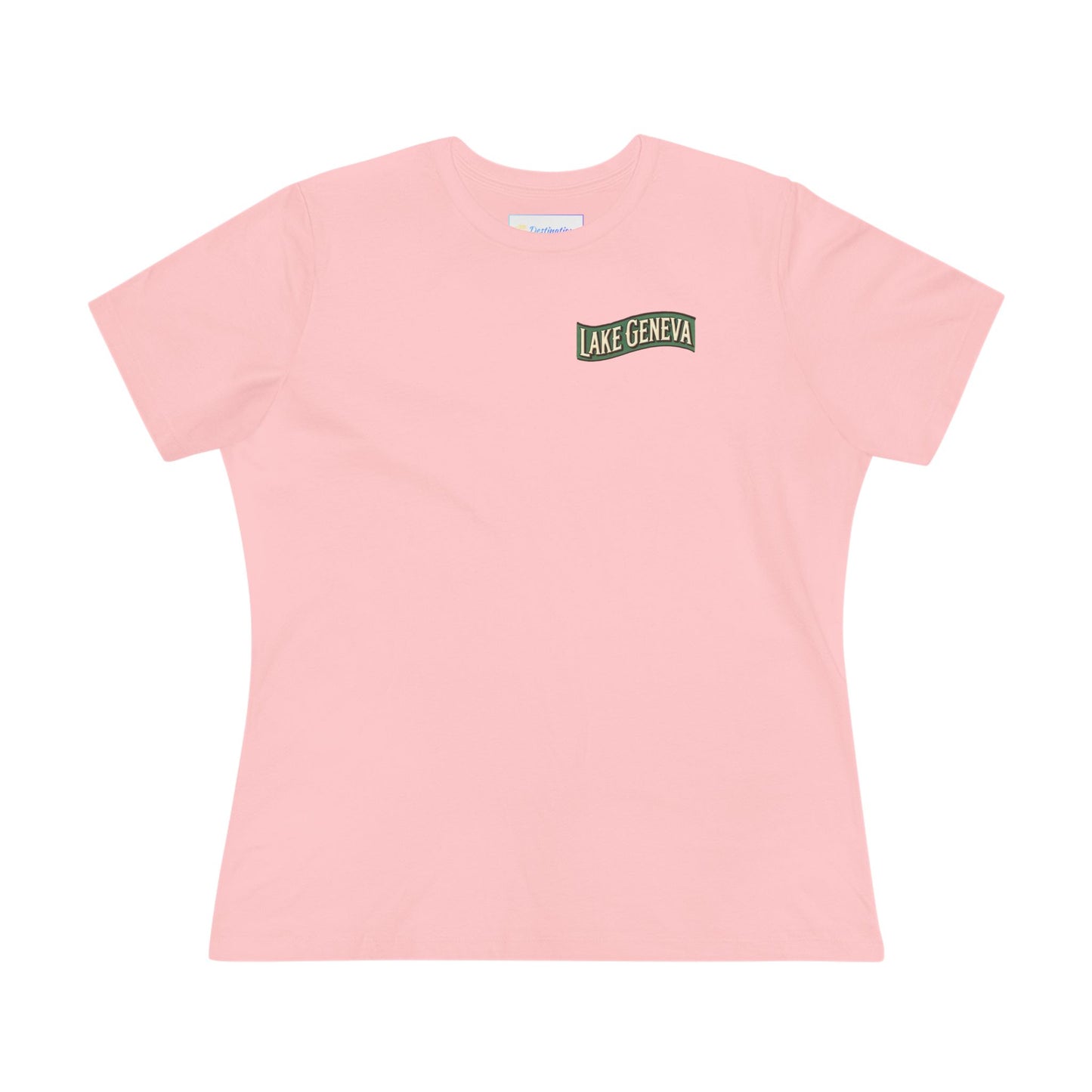 Retro Lake Geneva Women's Cotton Tee