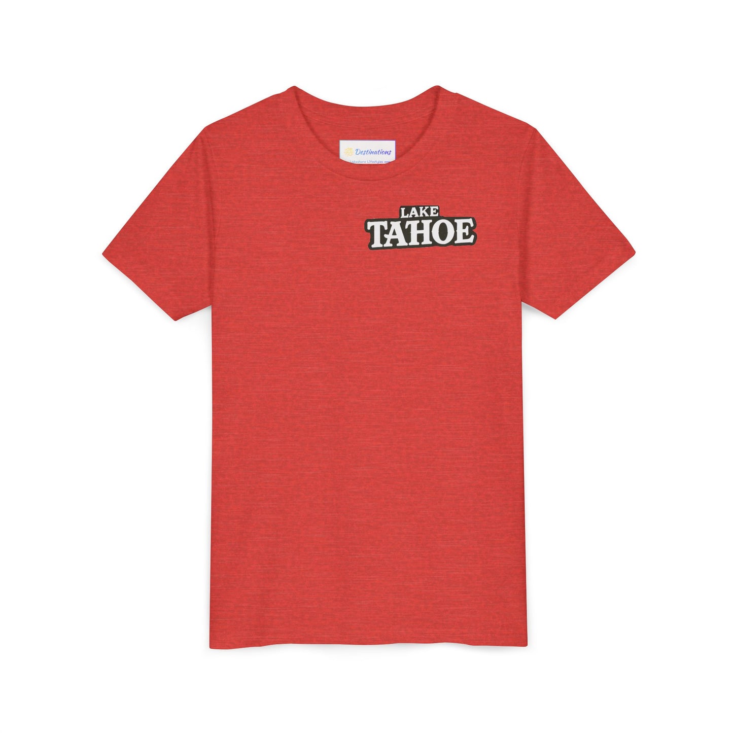 Vintage Lake Tahoe Unisex Youth Short Sleeve Tee