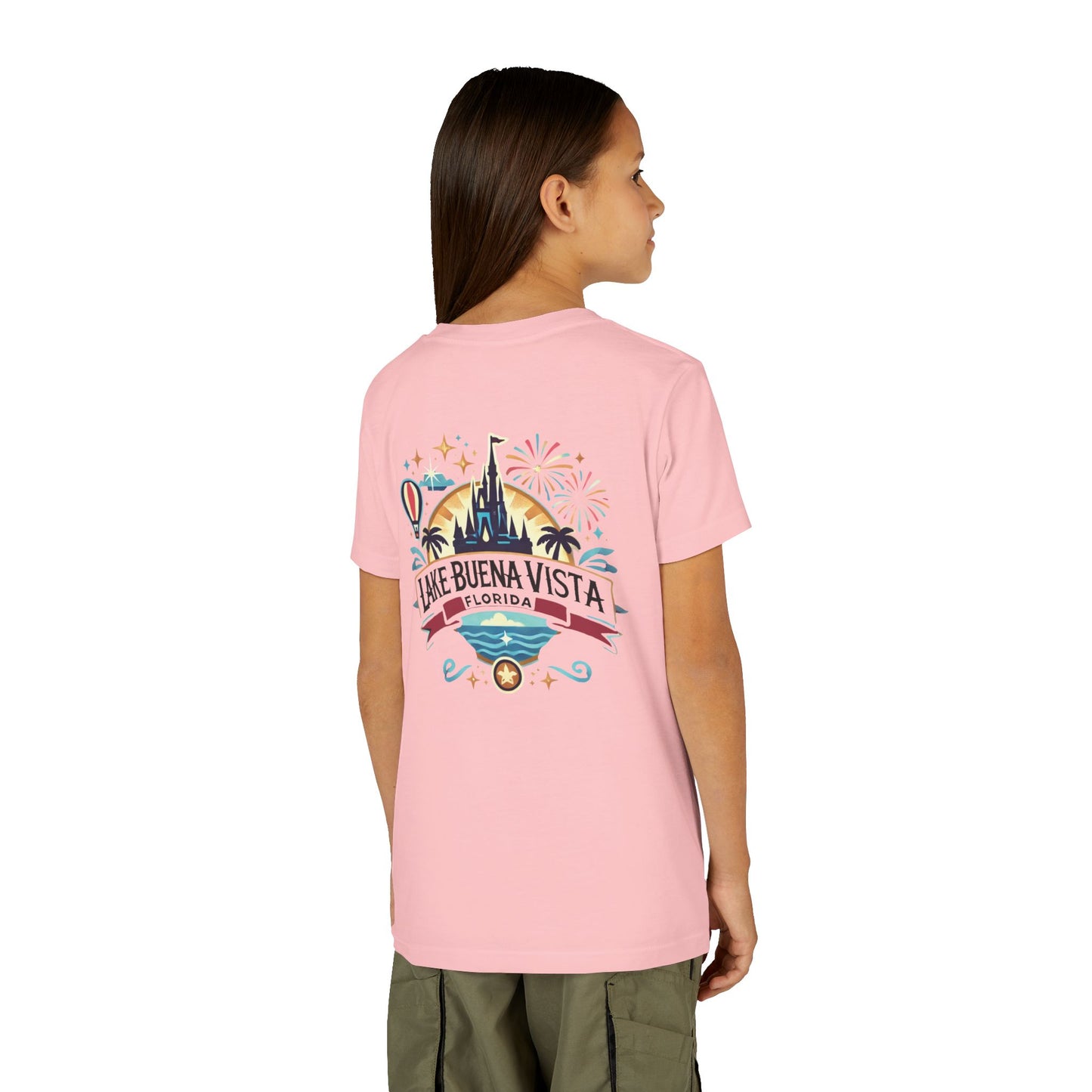 Adventurous Lake Buena Vista Unisex Youth Short Sleeve Tee
