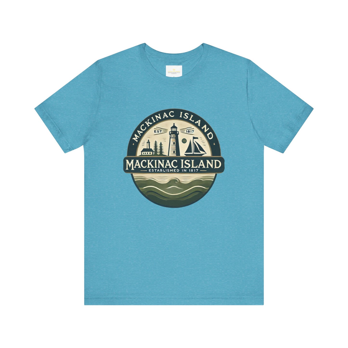 Vintage Mackinac Island Unisex Jersey Short Sleeve Tee
